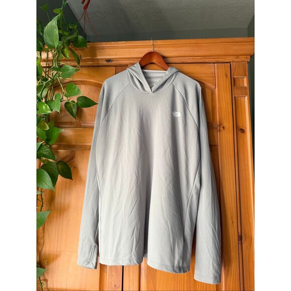 The North Face Men’s Wander Hoodie (Light Gray, XXL, UPF 40+) - Picture 1 of 9
